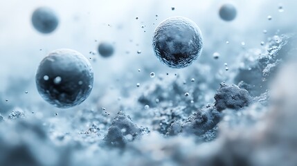 A detailed illustration of the powder in an organ