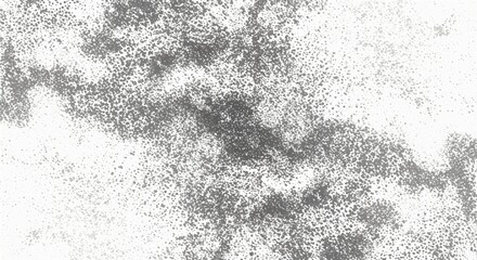 Abstract minimalist black and white textured background with dotted patterns