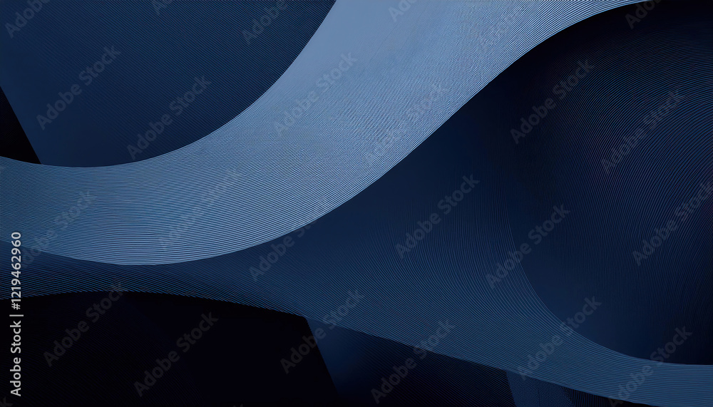 Poster seamless elegant gradient curves create a fresh modern abstract web banner design
