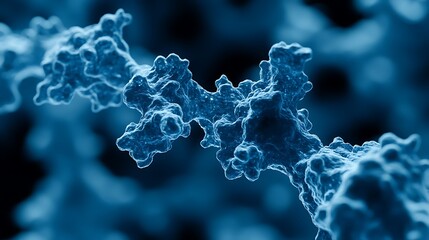 A surreal pattern of glowing nodes interconnected by threads of light.