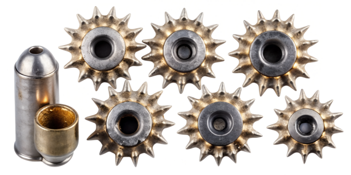 rusty gear wheels