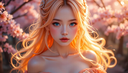 Model, Face, Female, Look, Pose, Illustrated