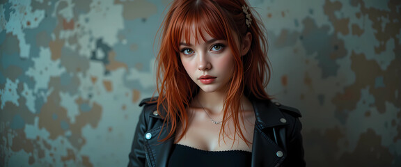 Model, Illustration, Beauty, Redhead, Attractive