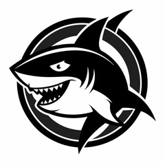 shark, fish, animal, sea, vector, cartoon, illustration, white, ocean, isolated, fin, water, predator, blue, danger, silhouette, underwater, dolphin, nature, teeth, dangerous, wildlife, marine, swimmi