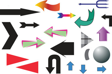 Bold Arrow Symbol Design – Dynamic Directional Icon for Navigation, Growth, Business Strategy, Marketing, Infographic, UI/UX, App Interface, Road Sign & Web Use – Vector Illustration