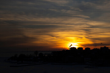 Silhouette of a City