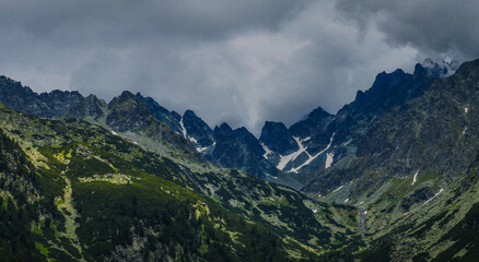 Obraz premium Beautiful view of the Tatra Mountains