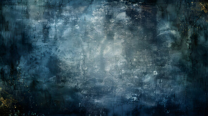 Obraz premium Grunge background with distressed textures and dark color palette, generative ai