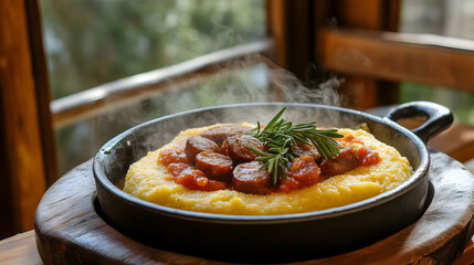 Polenta with Sausage and Tomato Sauce: A Delicious Italian Dish