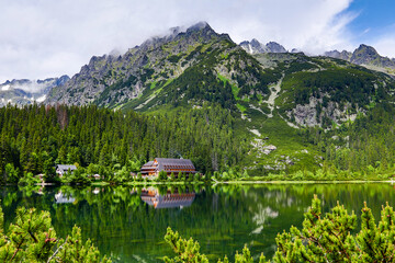 Obraz premium Beautiful view of the Tatra Mountains