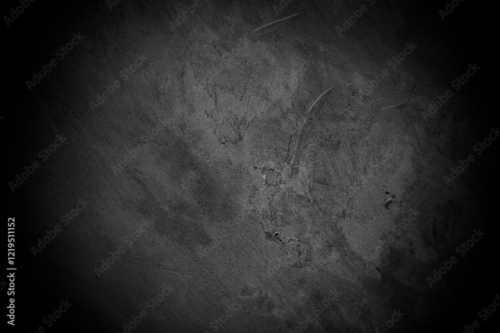 Aufkleber old wall texture smeared engine oil cement dark black gray background abstract grey color design are