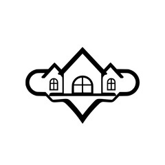 Modern House Design: Minimalist Home Architecture, Real Estate Property, Residential Building, Luxury Residence, Contemporary Home, Simple Elegant Structure