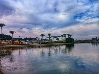 Fototapeta premium Maadi Island in Cairo in Egypt