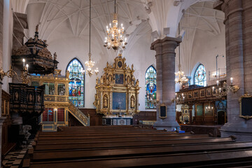 Obraz premium Saint Gertrude Church - Stockholm, Sweden