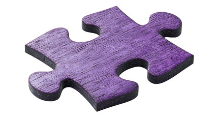 Obraz premium Puzzle piece completion action studio setting graphic design creative environment close-up view