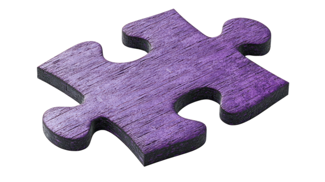 Puzzle piece completion action studio setting graphic design creative environment close-up view