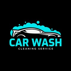 Car Wash Logo Design - Cleaning Service