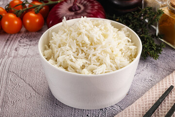 Indian cuisine Steamed basmati rice