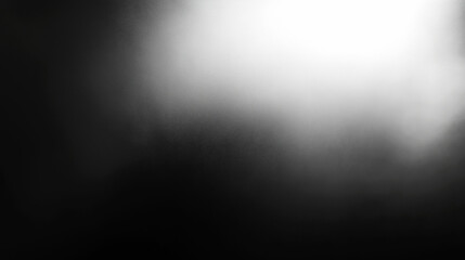 Abstract black and white texture with soft highlights and shadows creating an ethereal atmosphere. Generative AI