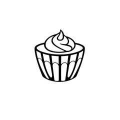 A delightful cupcake, a sweet treat for any occasion. Indulge in the delicious frosting and soft cake. Perfect for birthdays, celebrations, or a simple afternoon pick-me-up.