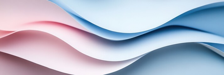 Obraz premium Colorful abstract design featuring wavy patterns in blue and pink, perfect for Easter-themed projects and decorations.