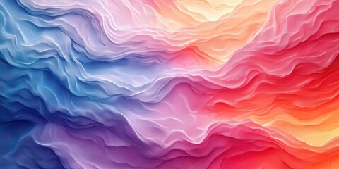 Obraz premium Abstract Colorful Waves Flowing Pattern Design