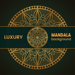Ornamental luxury mandala pattern 3 in 1 design