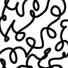 abstract scribble sketch seamless pattern 