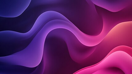 Obraz premium Abstract Purple Pink Wave Background Design