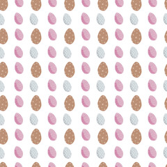 Easter seamless pattern, cute pattern for decoration. Easter motives.pattern for napkins, wallpaper