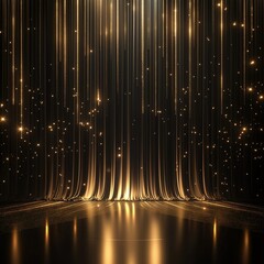 Elegant luxury podium with a sleek design, perfect for showcasing premium products