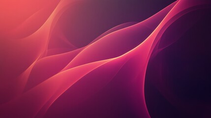 Obraz premium Abstract Pink and Purple Wave Background Design