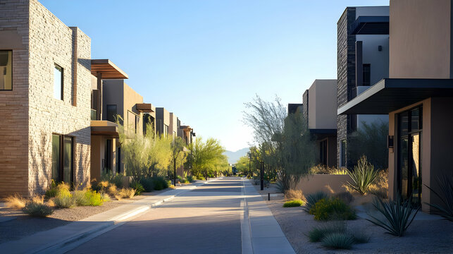 Modern Desert Homes: A Luxurious Residential Development