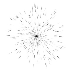 Firework  Vector Flat , Design Elements Isolated