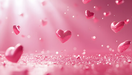 Obraz premium A Visual Journey Through Valentine's Day. AI generative.