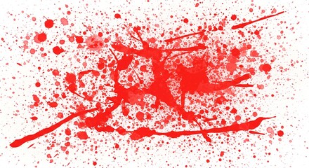 Abstract Red Paint Splatter Background Texture High Resolution Image