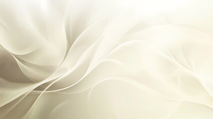 Fototapeta premium Abstract Beige Fabric Swirls Elegant Design