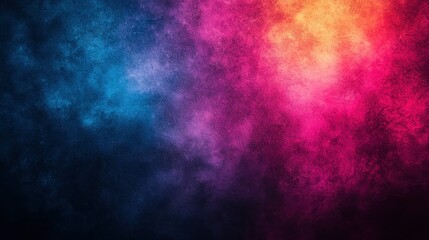 Obraz premium Colorful smoke swirls, dark background, studio shot, design element (1)