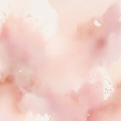 Fototapeta premium Abstract creative pink wave banner watercolor Gradient hot pink Vignette Concrete Minimalist Background Design with abstract stripe Hand painted.