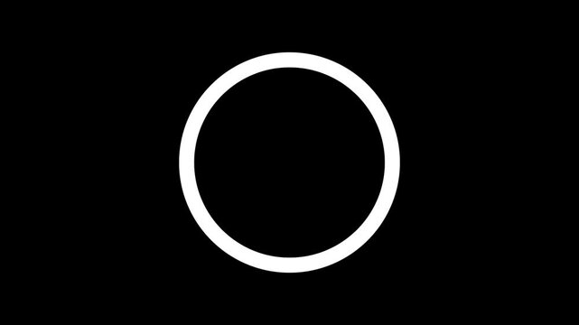 ring to square animated morphing 