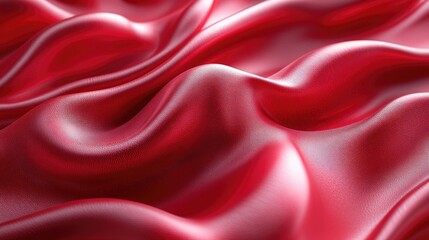 Obraz premium Abstract red surface with smooth,