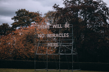 There will be no miracles here