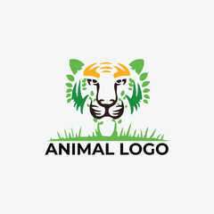 animal pet logo design vector format