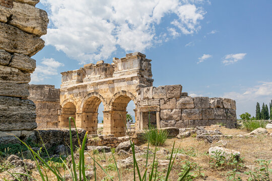 Hierapolis is an ancient city located in Pamukkale and operated as one of the features of the main historical Cybele cult during the Phrygian period.