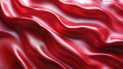 Obraz premium Abstract red surface with smooth,