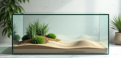 christmas tree on the beach