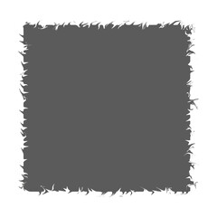 frame with grey and white background