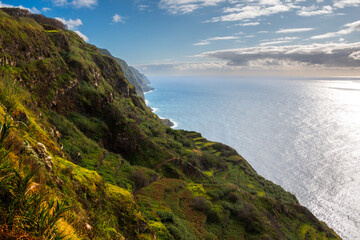 Nature and Atlantic ocean, Madeira, Portugal