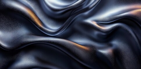 Fototapeta premium Minimal black and white 4k texture wallpaper featuring abstract fluid shapes. Concept: Minimalism, Black and White, 4K Wallpaper, Abstract, Fluid Shapes