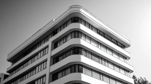 Modern building corner.